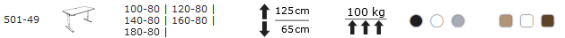 Biurka proste: 501-49 (desktop)